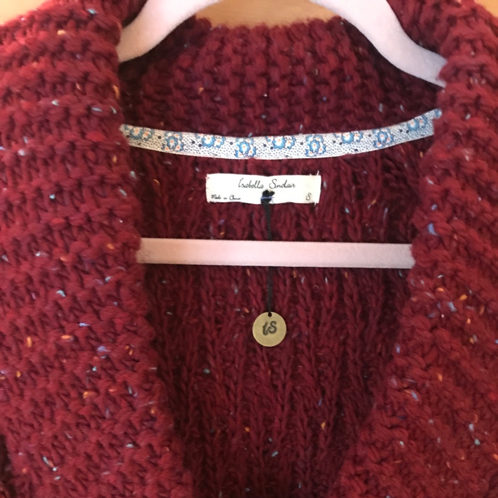 Anthro Isabella Sinclair Farfar Cardigan View 3